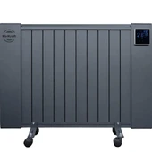 MirKraft 870×500 Dijital WiFi Kontrollü Elektirikli Radyatör Petek Isıtıcı - Antrasit - 1