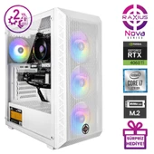 RaXius Nova G2 i7 4060TI-27F12 i7-12700F 16GB 1TBSSD RTX4060Ti W11P Gaming Masaüstü Bilgisayar - 2