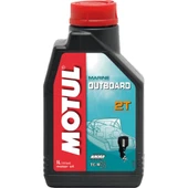 MOTUL OUTBOARD SYNTH 2T  1 LT 2 Zamanlı Dıştan Takma Motor Yağı TC-W3 - 1