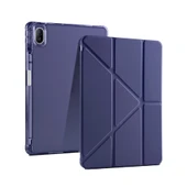 Huawei Matepad SE 11 Kılıf Zore Tri Folding Kalem Bölmeli Standlı Kılıf - 6