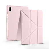 Huawei Matepad SE 11 Kılıf Zore Tri Folding Kalem Bölmeli Standlı Kılıf - 1