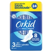 Orkid Ultra Gece Ped 24x5 120 Adet - 1