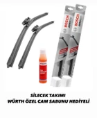 automars HYUNDAI SANTA-FE 2000-2005 SİLECEK TAKIMI WÜRTH CAM SABUNU HEDİYELİ 19051 - 1