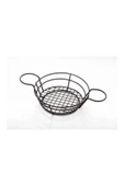 homecraft 1-Adet Metal Yuvarlak Sosluk Hazneli Büyük Boy Sunum Tabağı, Sunumluk, Ekmeklik,Meyvelik - 3