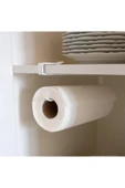Coco Life Raf Altı Kağıt Havlu Askılığı | Dolap İçi Fincanlık Kağıt Havluluk Banyo Askılığı - 3