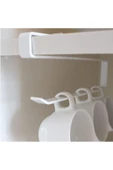 Coco Life Raf Altı Kağıt Havlu Askılığı | Dolap İçi Fincanlık Kağıt Havluluk Banyo Askılığı - 5