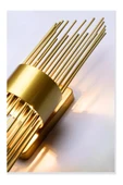 homecraft 2 Adet Modern  Duvar Aplikleri Duvar Aplik Aydınlatma  Led Ampülleri Dahil Duvar Lambası - 4