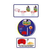 Dede Kral Şakir Basket Pota Ayaklı Büyük Set 03917 9177 - 4