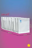 MİA Home Production Beyaz - Small Boy / 11 Gözlü Çekmece Düzenleyici - Cepli Organizer - Akordiyon Düzenleyici - 1