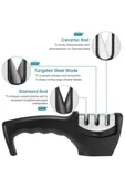 Bay Home Profesyonel Bıçak Bileyici 3 Açılı Elmas Seramik Tungsten Çelik El Bıçakları Bileme - 3
