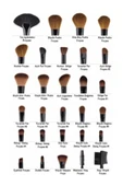 RANA BEAUTY 10'lu Makyaj Fırça Seti Lila Renk Örgü Sap - 8