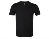 Lumberjack 5Fx CT106 Basic V Neck Tişört Siyah Erkek Kısa Kol Tişört 101939415 - 1