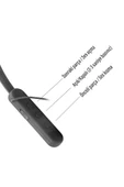 Kablosuz Bluetooth Kulaklık Mikrofon Boyun Askılı Sporcu Stereo Kulaklık 200 Saat Kesintisiz Dinleme - 3