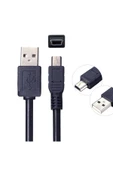 Mini Usb 5pin V3 Kablo Fotoğraf Makinesi V3 Kablo - Harici Hardisk 5 pin V3 Kablo - 1