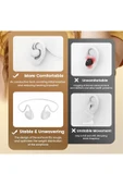 EXENAR  Boyun Bantlı Sporcu Bluetooth Kulaklık Hava İletim Kablosuz Kulaklık Ergonomik-Yüksek Ses Kalitesi thumbnail 7