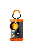 EXENAR  Yüksek Bas ve Tiz Kablosuz Bluetooth Hoparlör LED Işık Android Apple Uyumlu Taşınabilir Mini Speaker - 1