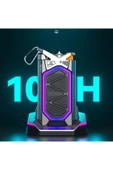 EXENAR  Mekanik Subwoofer Gaming RGB Hoparlör Magnetic Bluetooth Hifi Mega Bass Speaker - 2