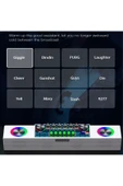 EXENAR  Mini Dj Ses Mikseri Canlı Yayın Ses Kartı Controller Dj Setup Başlangıç Karaoke Çift Mikrofon - 4
