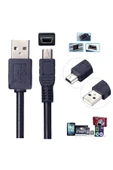 Mini Usb 5pin V3 Kablo Fotoğraf Makinesi V3 Kablo - Harici Hardisk 5 pin V3 Kablo - 2