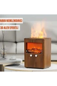 EXENAR  Şömine Dekor 3 Litre Su Hazneli Hava Nemlendirici  3D Alev Aroma Difüzörü - 1
