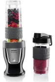 Arzum AR1032 Shake'n Take Kişisel Smoothie Blender, Siyah (300 W, 2 Adet Şişe) - 1