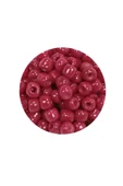 Dökme Cam Kum Boncuk Büyük Boy (6/0) 4 mm - 60 Gram - Bordo - BNC133 - 2
