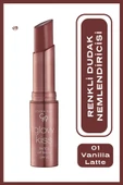 GOLDEN ROSE Glow Kiss Tinted Lip Balm No:01 Vanilla Latte - Renkli Dudak Nemlendirici - 8691190440787 - 1