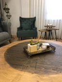 Doğal Ahşap Küp Kaktüs Saksısı - 3