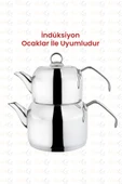 Nishev.com Evini Sev Kahramanlar Delux 4 Parça Çaydanlık Takımı - Mega Boy Platin - 3