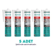 Sukes Ayna Silikonu Şeffaf 5'li Paket - 1