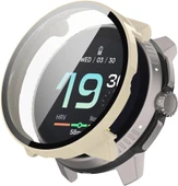 Huawei Watch GT5 41mm Kılıf Kasa Ve Ekran Koruyucu 360 Tam Koruma Kapak  BEJ - 1