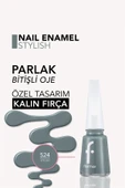 Klasik Parlak Bitişli Yüksek Pigmentli Oje - Nail Enamel- 524 Stylısh New- 8682536036412 thumbnail 5