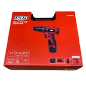 Attlas Eco CDD-202C Kutulu 2 X 2.0 Ah  Li-Ion 12V 28 NM Tork Akülü Vidalama Matkap - 5