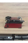 Atababa Ultra Plus Organik Demir Döküm Bordo Izgara & Tost Makinası Izgara Aparatlı,fırçalı 30x23 cm Uyumlu - 4