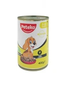 Peteko Puppy Tavuklu Yavru Köpek Konserve 400Gr - 1
