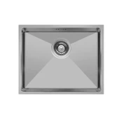 Livinox 50x40 Tek Gözlü Paslanmaz Çelik Eviye 4050R10 - 1
