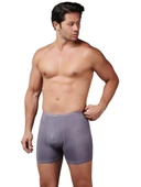 Gümüş Erkek Bambu İnce Bel Elastan Boxer 8007 - 5