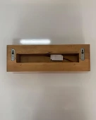 4 Yönlü Led Işıklı Doğal Ahşap Yatay Aplik - 2