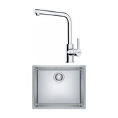 Maris Mrx 110-50 Eviye, Lina Spiralli Inox Armatür Seti - 1