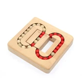 Ahşap Eğitici Rubik Küp Oyunu - 1