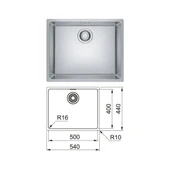 Maris Mrx 110-50 Eviye, Lina Spiralli Inox Armatür Seti - 2