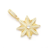 Ajda Charm Çelik Altın Kaplama Kadın Yıldız Model-CHR-116 thumbnail 3