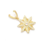 Ajda Charm Çelik Altın Kaplama Kadın Yıldız Model-CHR-116 thumbnail 2