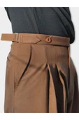 Erkek Pileli Toka Detaylı Pantolon - 5