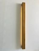 Dikey Tasarım Modern Doğal Ahşap Aplik (Alindi056) - 1