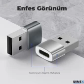 Philips Apple MFI Lisanslı 6A 100W Usb-C to Lightning 2Metre Data ve Şarj Kablosu DLC5206L/00 + ScHitec UsbA to Type-C 3.1 Otg Çevirici Dönüştürücü Adaptör thumbnail 7