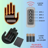 Uzaktan Kumanda İle Komik Ledli Parmak Hareketleri - 3