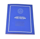 Gülpaş Ders Defteri 6 Ders Yoklamalı Plastik Kapak - 4 adet - 1