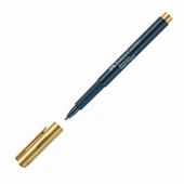 Faber Castell Jumbo Metalik Markör Kalem Altın - 2 adet - 1