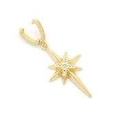 Ajda Charm Çelik Altın Kaplama Kadın Kuzey Yıldızı Model-CHR-103 thumbnail 2